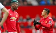 Pogba (l) and Alexis Sanchez (r)